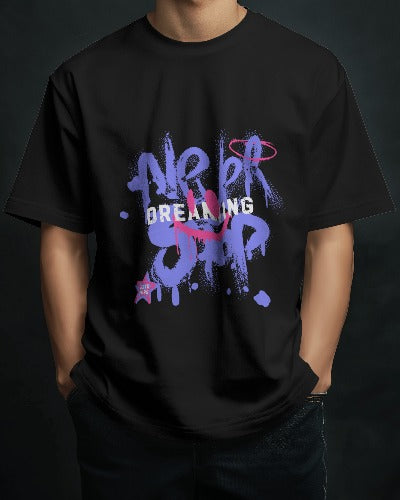 Exclusive Never Stop Dreaming Unisex Oversized T-shirt